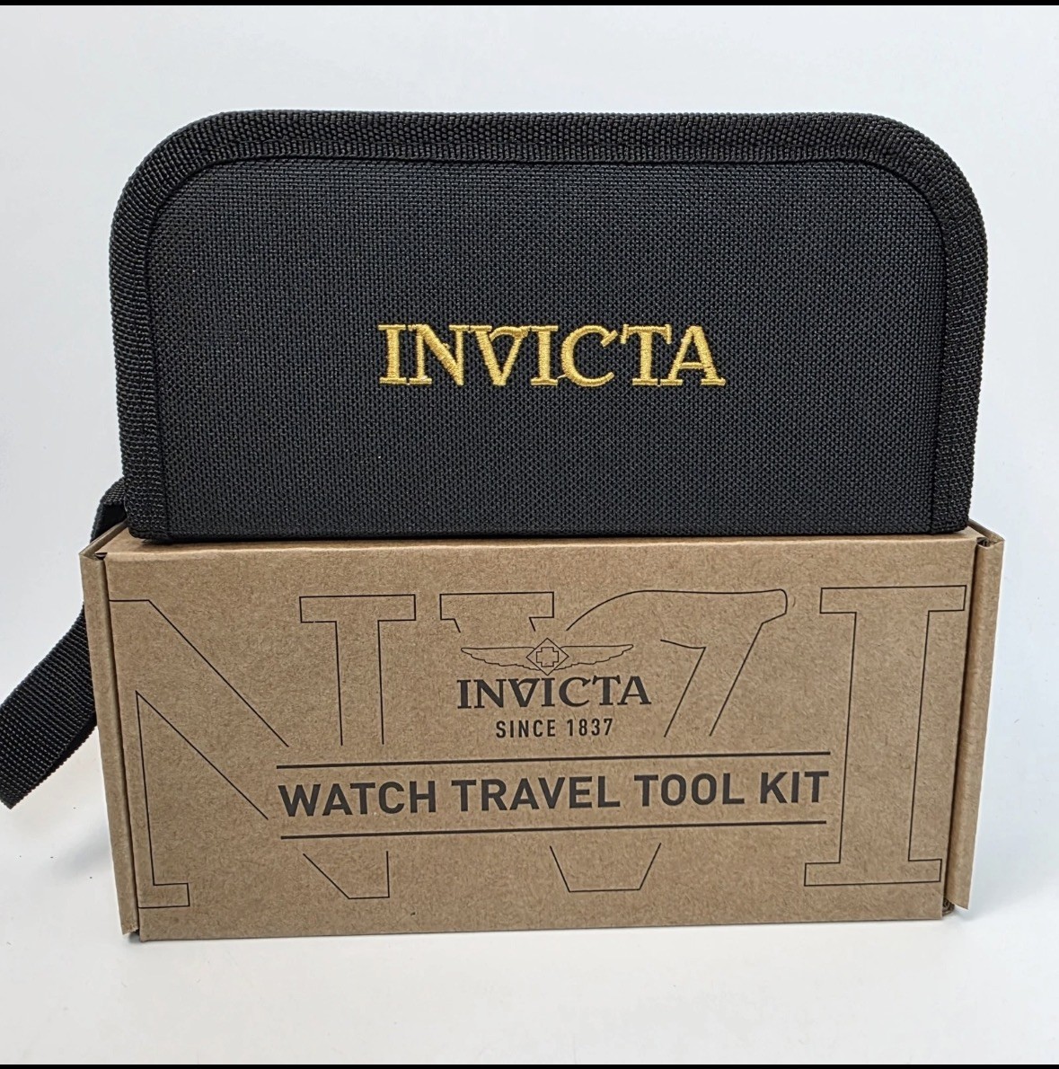 NEW In Box Invicta Travel Watch Repair Tool Kit (ITK-006) Black/Yellow #996