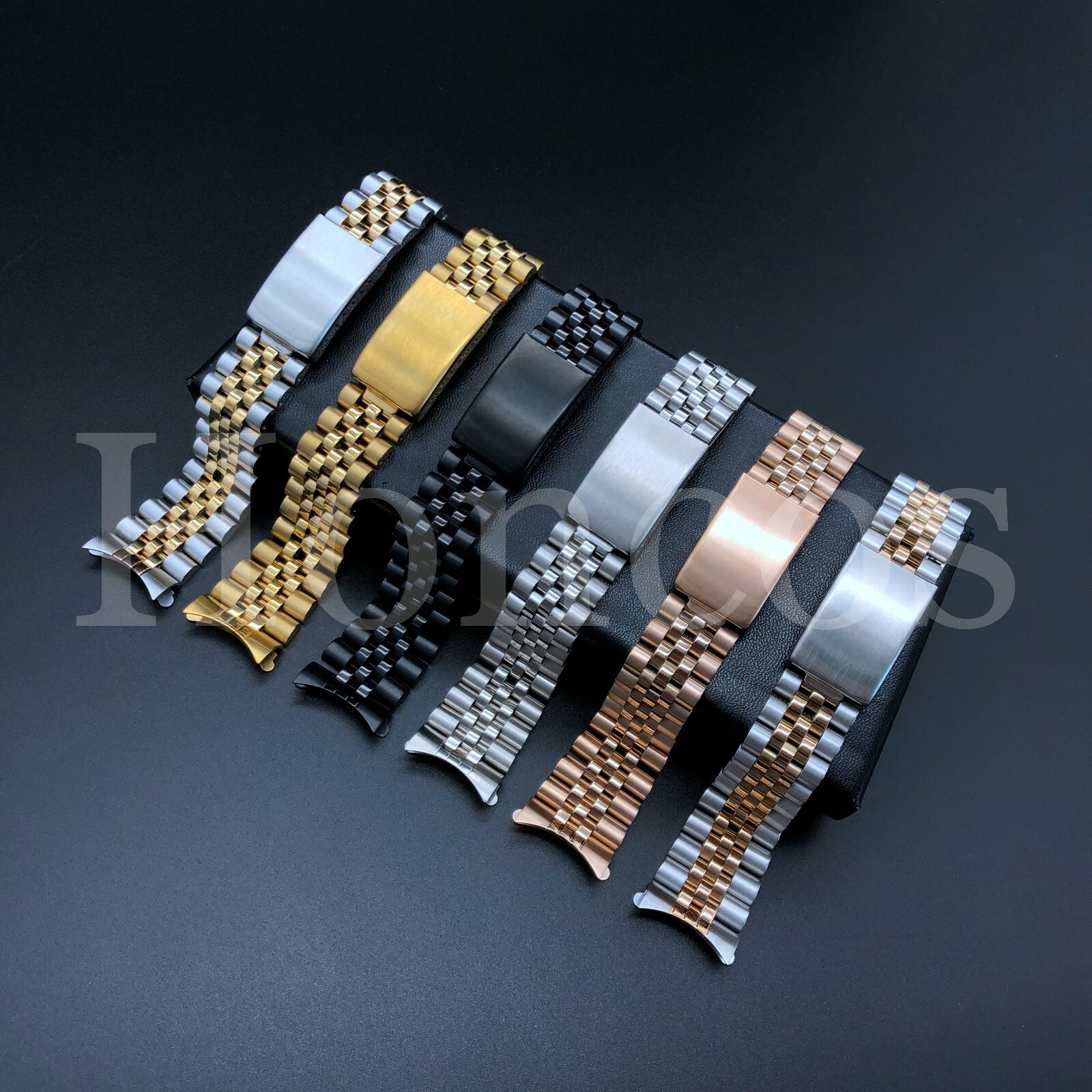 13 – 22 MM President jubilee Watch Band Bracelet Fits for Rolex Stainless Silver