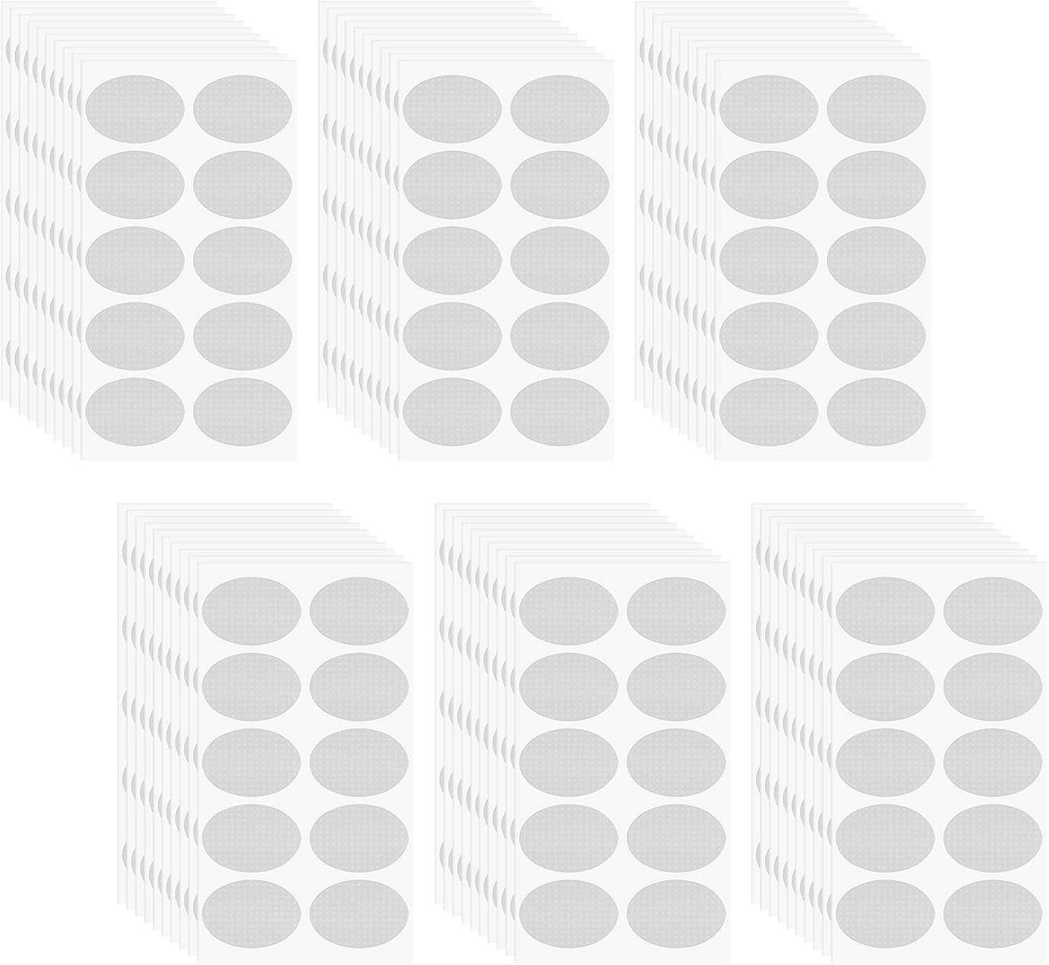 600 PCS Clear Earring Stickers for Heavy Earrings, Ear Lobe Support Patches Ear