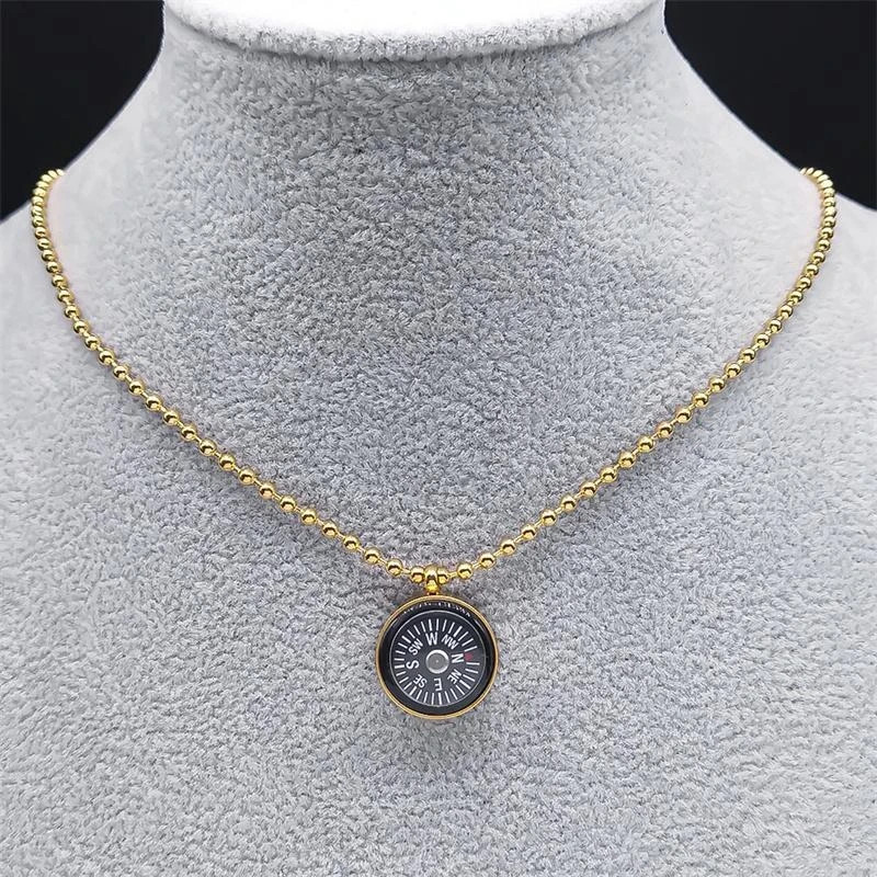 Real Working Compass Jewelry – Nautical Navigation Pendant Necklace