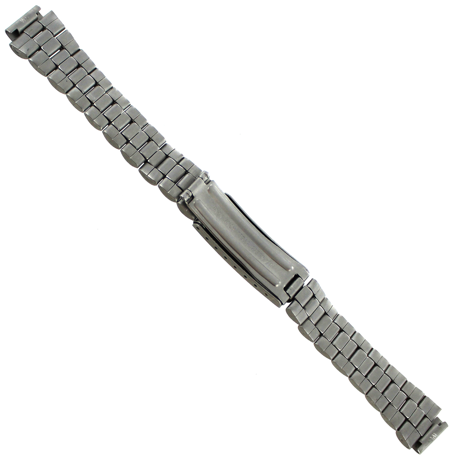 10mm Milano Stainless Steel Deployment Buckle Watch Band