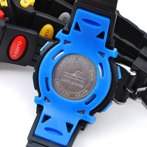 Kids Child Boy Girl Waterproof Multifunction Sports Electronic Watch Watches USA