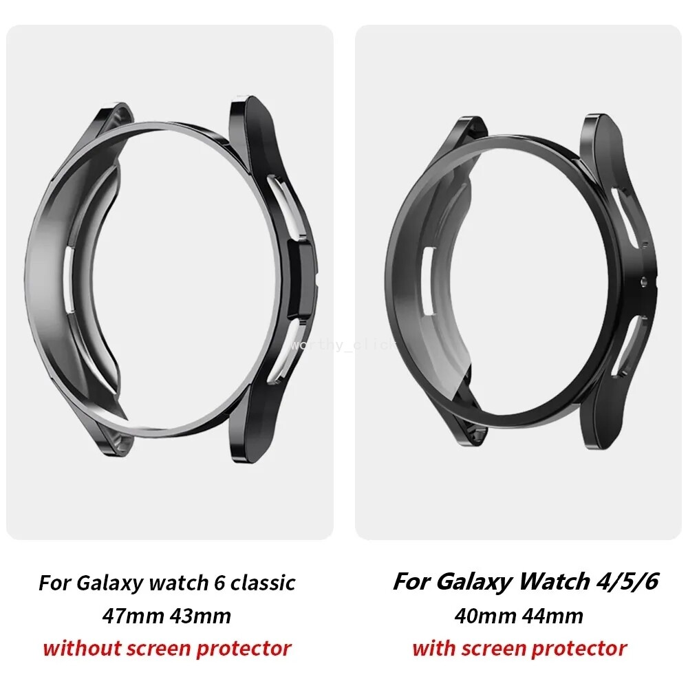 For Samsung Galaxy Watch 4 5 6 7 FE 40m 44 45 47 Sport Silicone Watch Band Strap