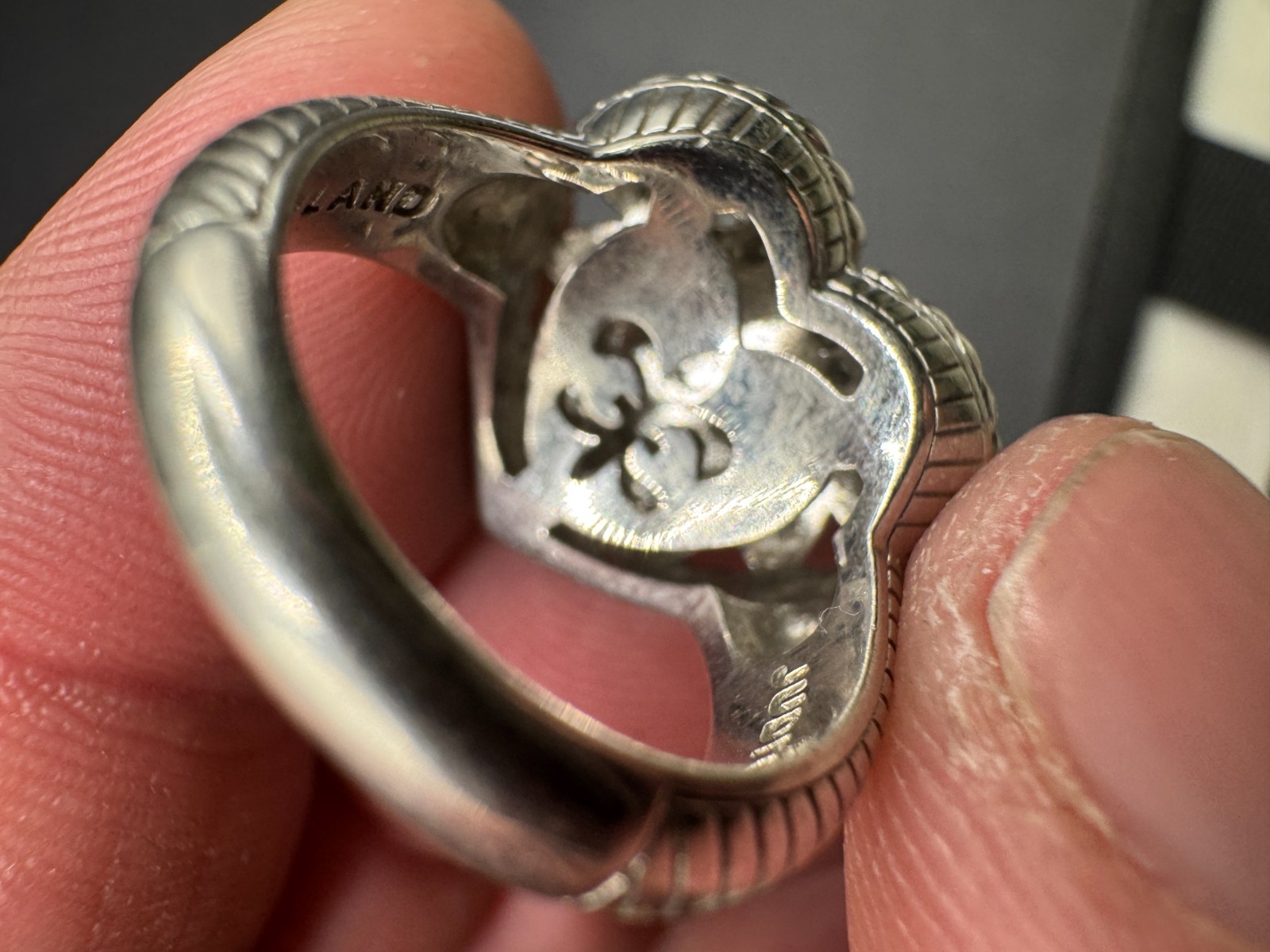 Judith Ripka Lavander Quartz & CZ Heart Shape Ring