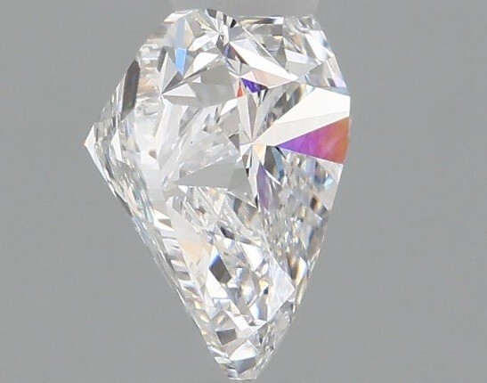 1.01 CT HEART CUT IGI Certified Lab Grown CVD Loose Diamond D Color VVS2 Clarity