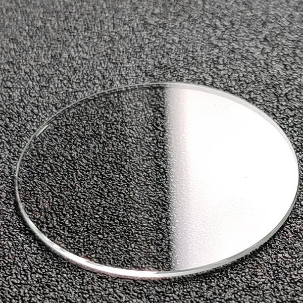 1.0/1.5/2.0/2.5/3.5mm Thick Plane Mineral Glass Watch Crystal Diameter 14-60mm