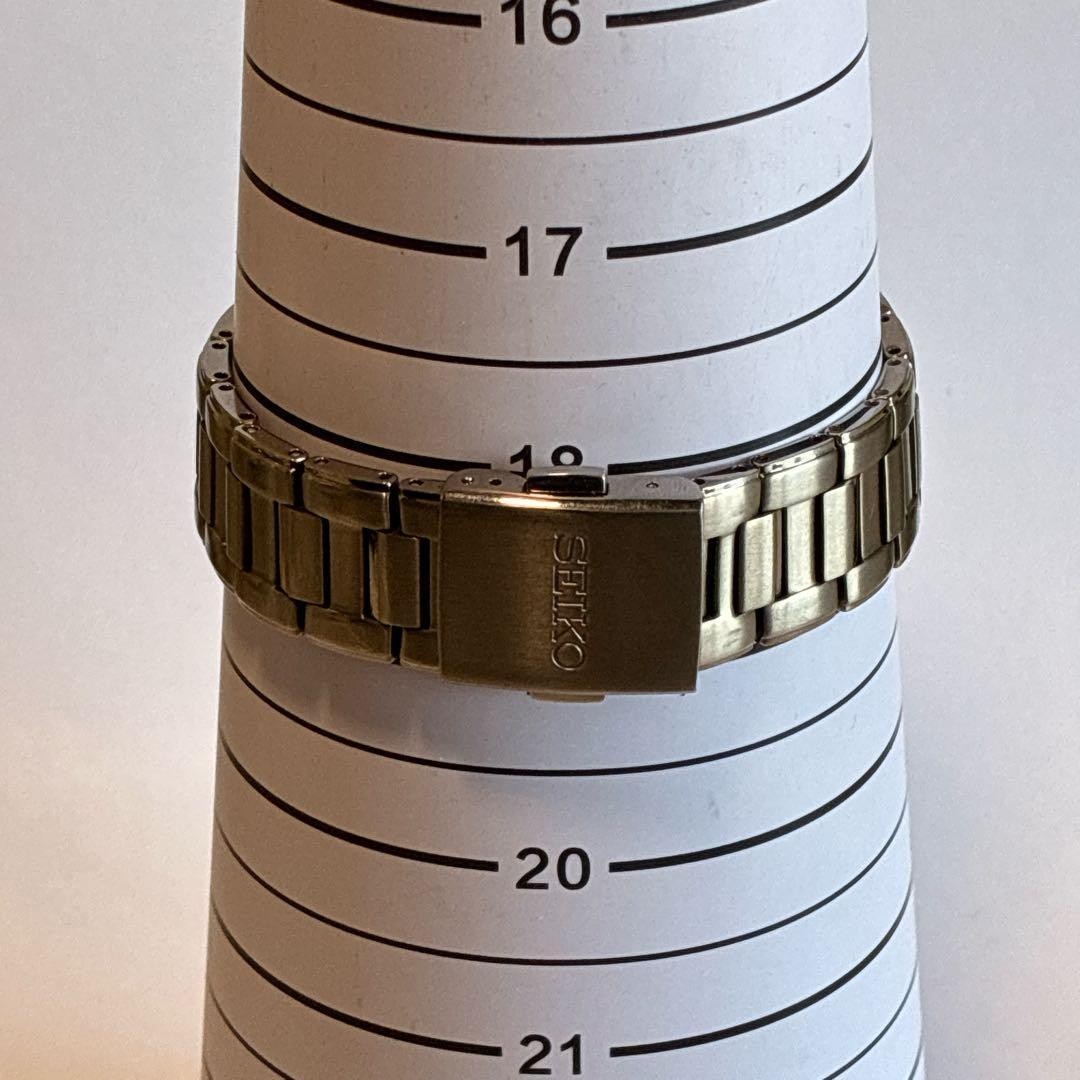 Seiko Men’s Watch Radio Solar Titanium Date Spirit Gold Japan 0713801