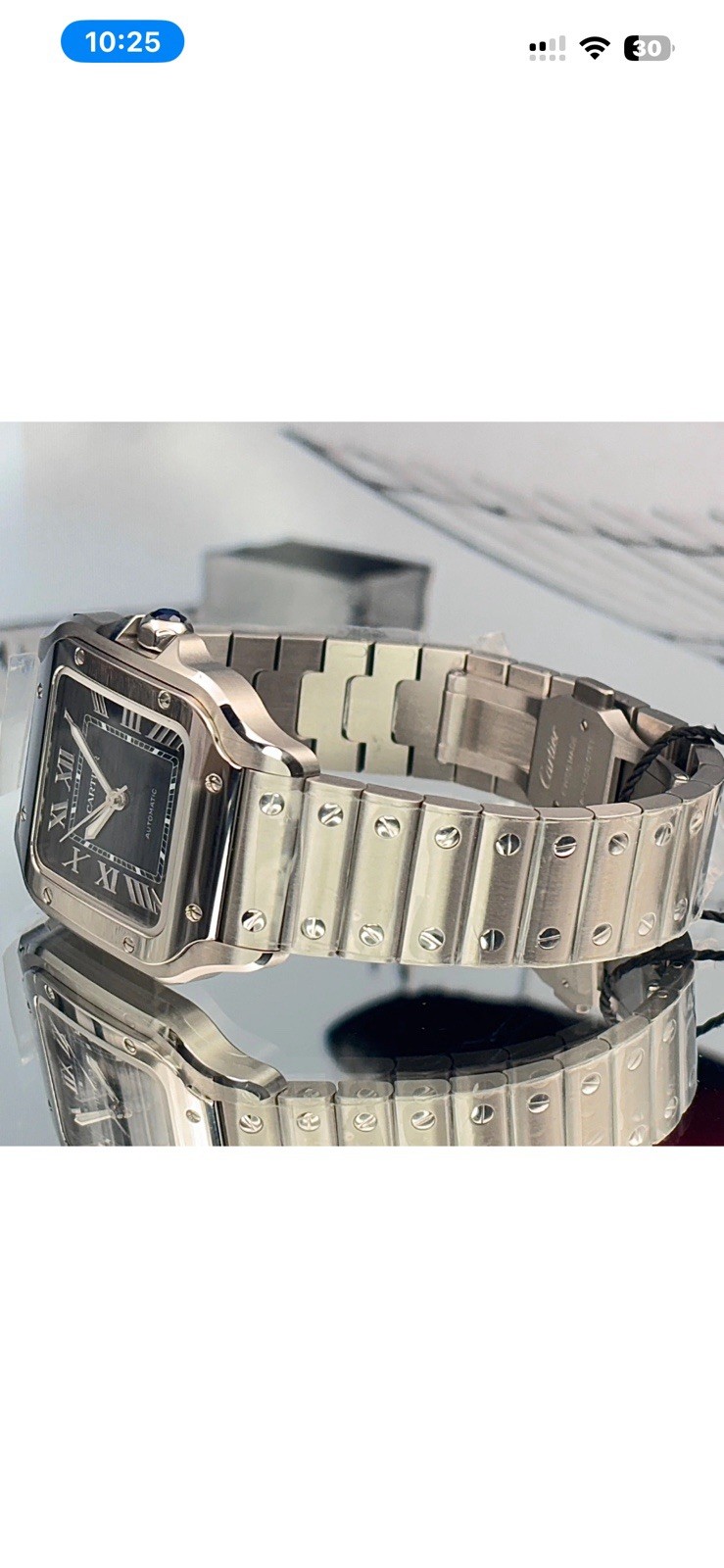 Cartier Santos de Cartier WSSA0063 Medium Blue Dial 2024