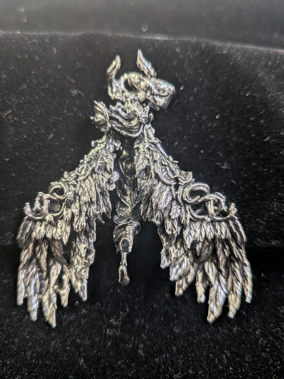 Amalthea, Classic Greek Mythology, Horned Goddess, Stainless Steel, Pendant