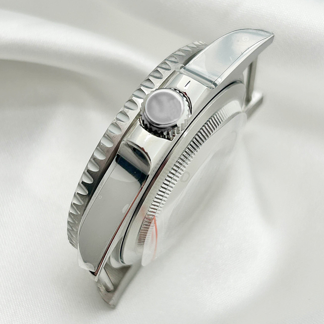 20ATM 40mm Sapphire Glass Modified Watch Case fit NH34 NH35 NH36 120 click bezel