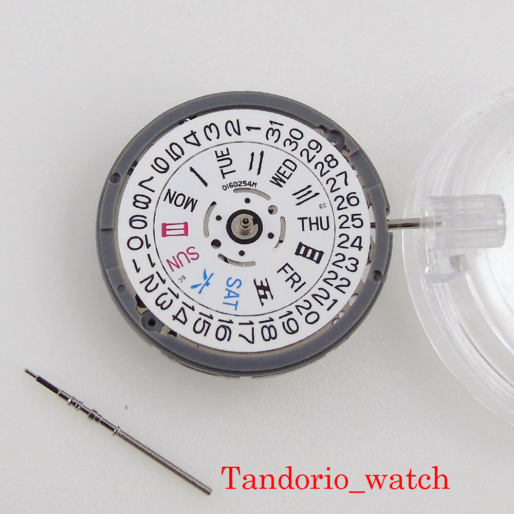 24 Jewels Japan NH36A Automatic Watch Movement Fit Crown at 3.0 &3.8 o’clock