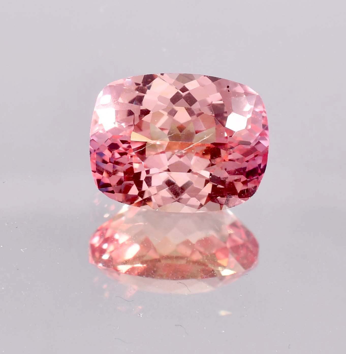 AAA+ Natural Peach Padparadscha Sapphire GIT Certified Gemstone Select Any Size