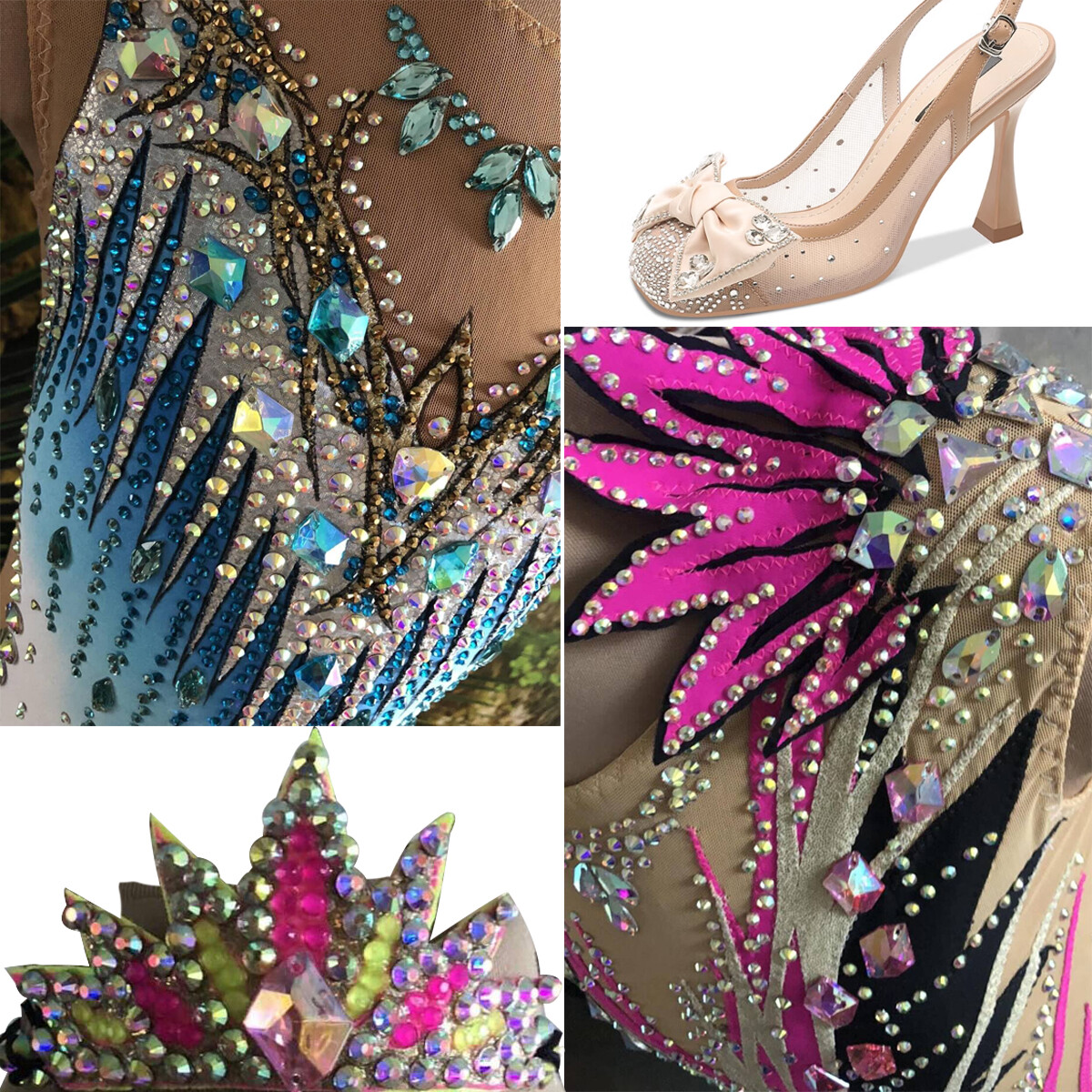 Cosmic Flat Back Sew On Crystal Stones Sewing Glass Strass DIY Loose Rhinestone