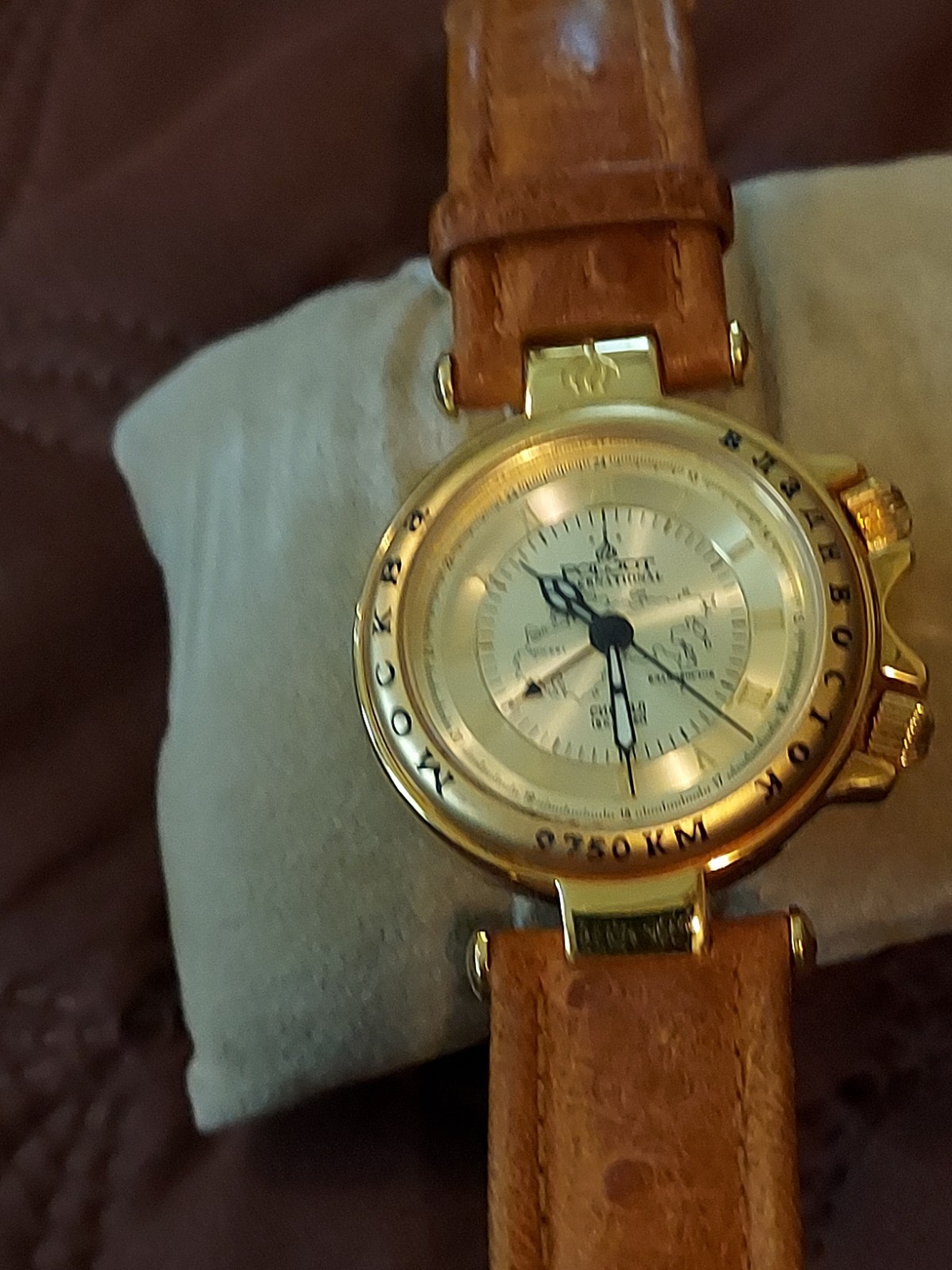 Poljot Trans-Siberian RR commemorative mechanical alarm watch