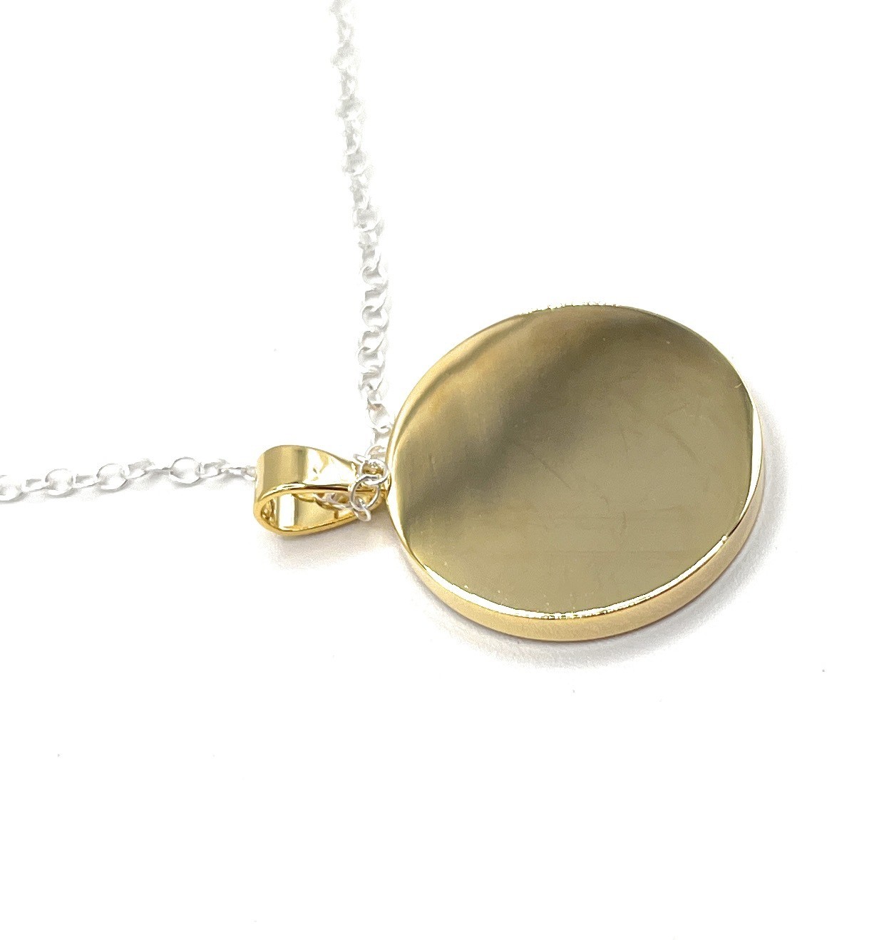 Unknown Pendant Rugby Coin Gift Idea With Sterling Silver 18in Ch GLD