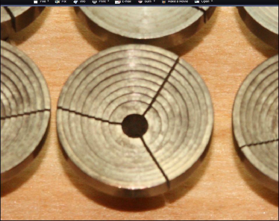 7.6mm NO NAME WATCHMAKER LATHE COLLETS & CHUCKS VARIOUS SIZES PRICES FIT RIVETT