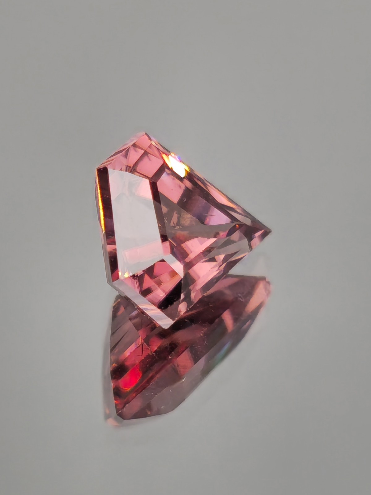 1.52 Carat Rare Color Zircon Sri Lanka Unheated Fancy Cut Clean Natural Gemstone