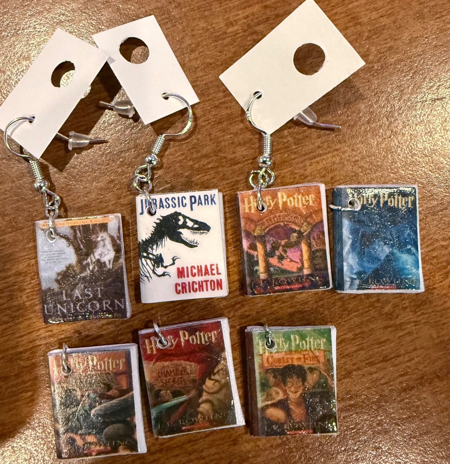 INDIVIDUAL Mini Book & Manga Earrings Handmade Literary Jewelry Book Lover Gift