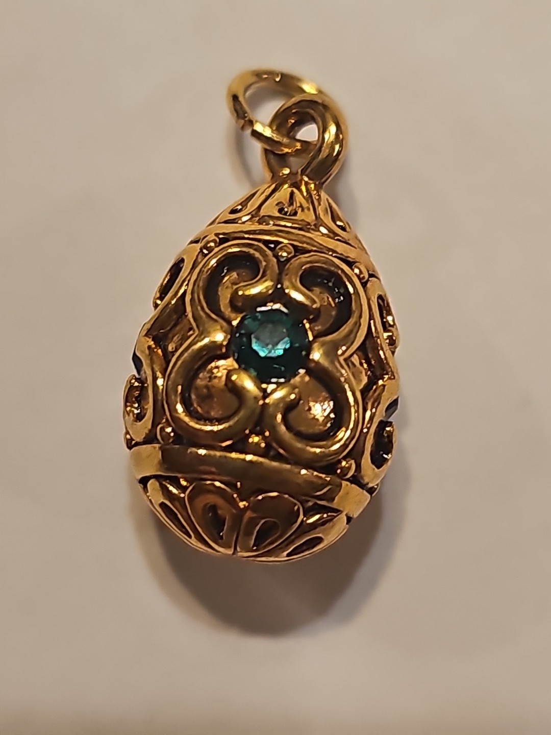 LOT OF 6 JOAN RIVERS ENAMEL FABERGE EGG STYLE CHARMS