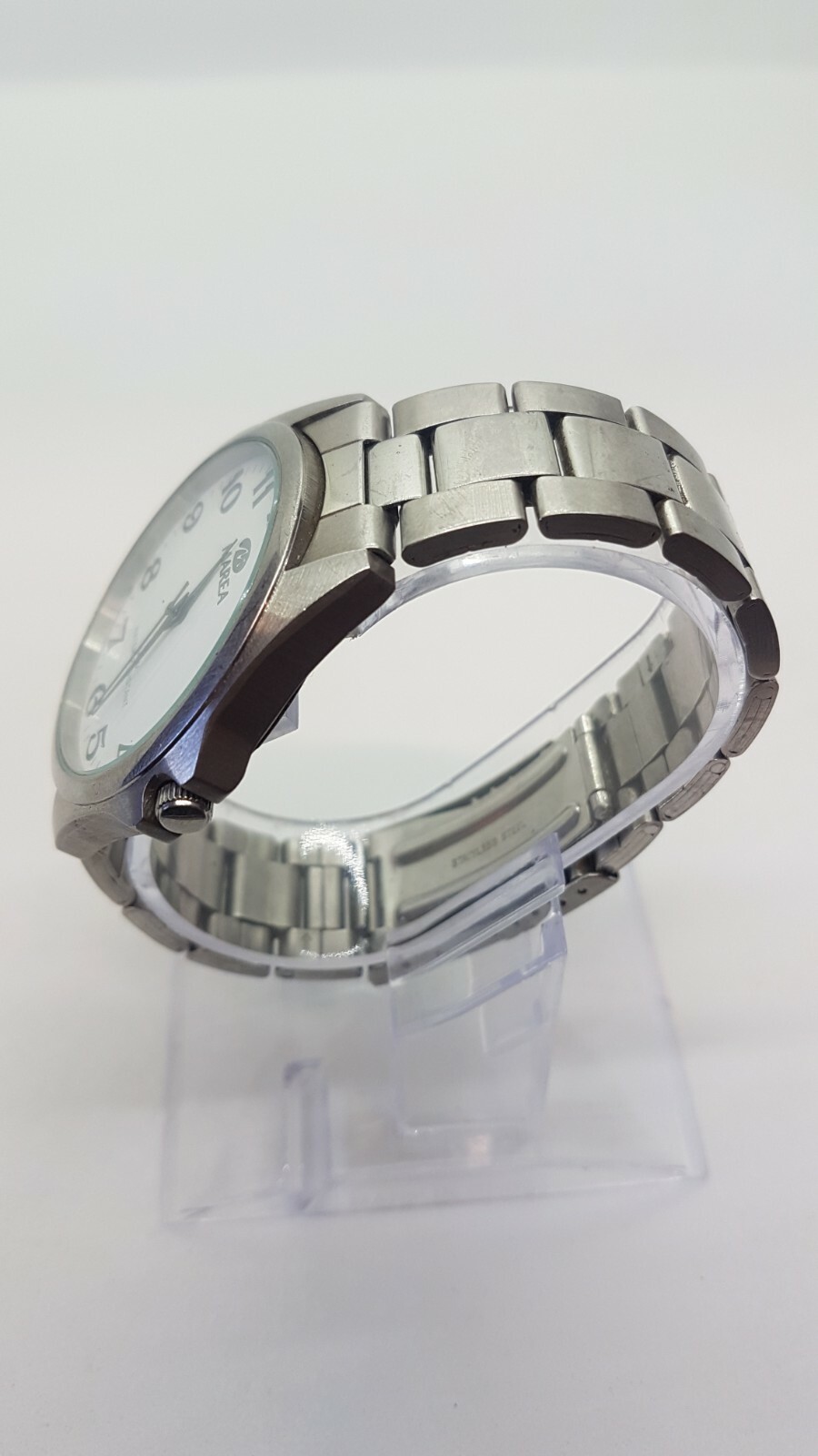 Marea Silver Quartz watch for men and women | military womens and mens watch