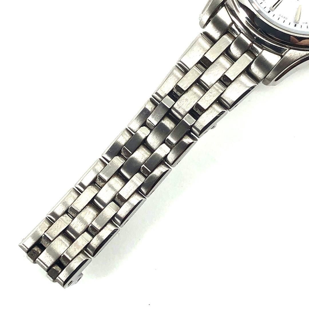 Item SEIKO Exceline 1B22 0AM0 Solar Quartz Stainless Silver White