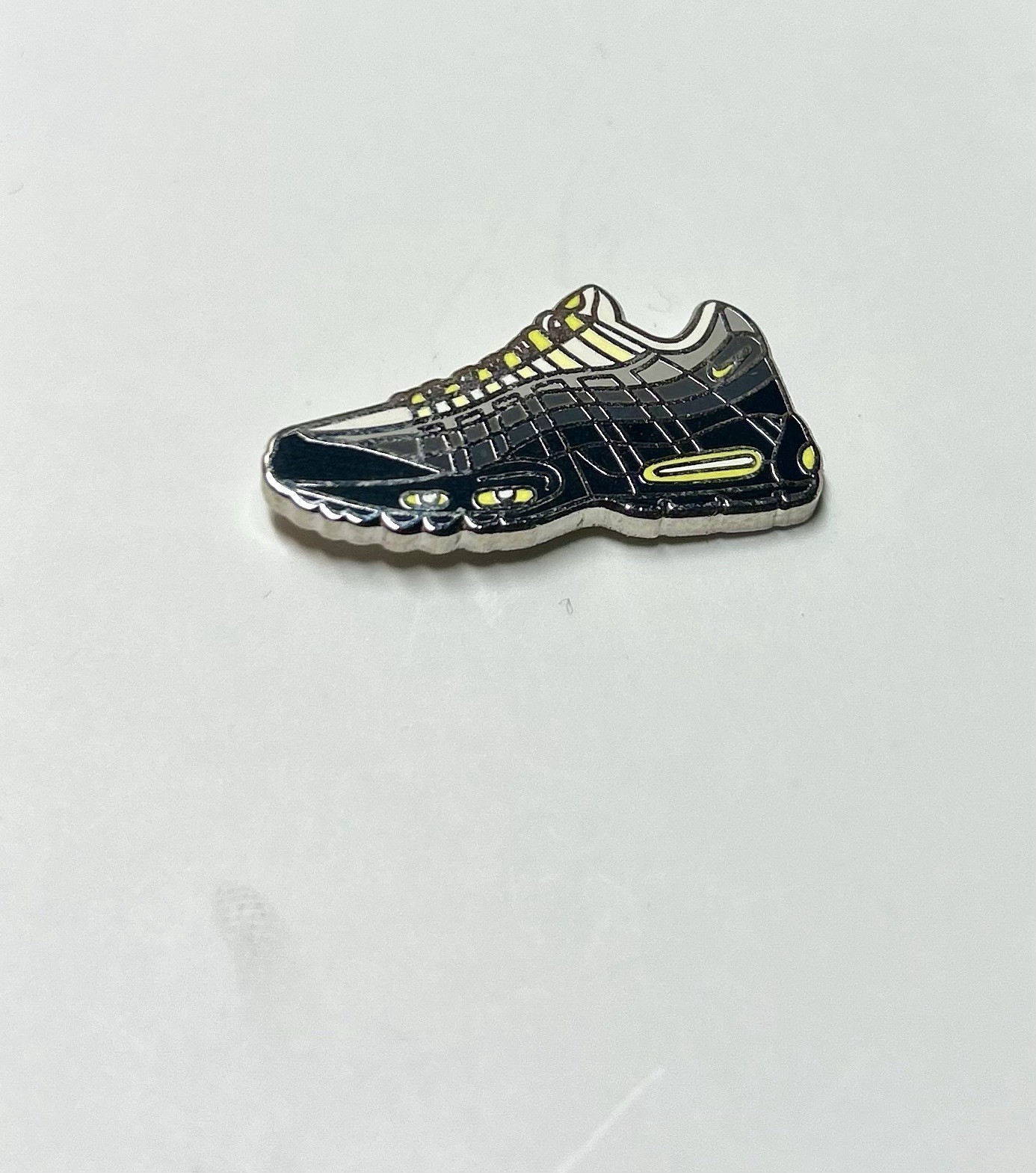 Nike Air Max 95 OG Neon Yellow Sneaker Enamel Pin (Sold Out Collectors Item)