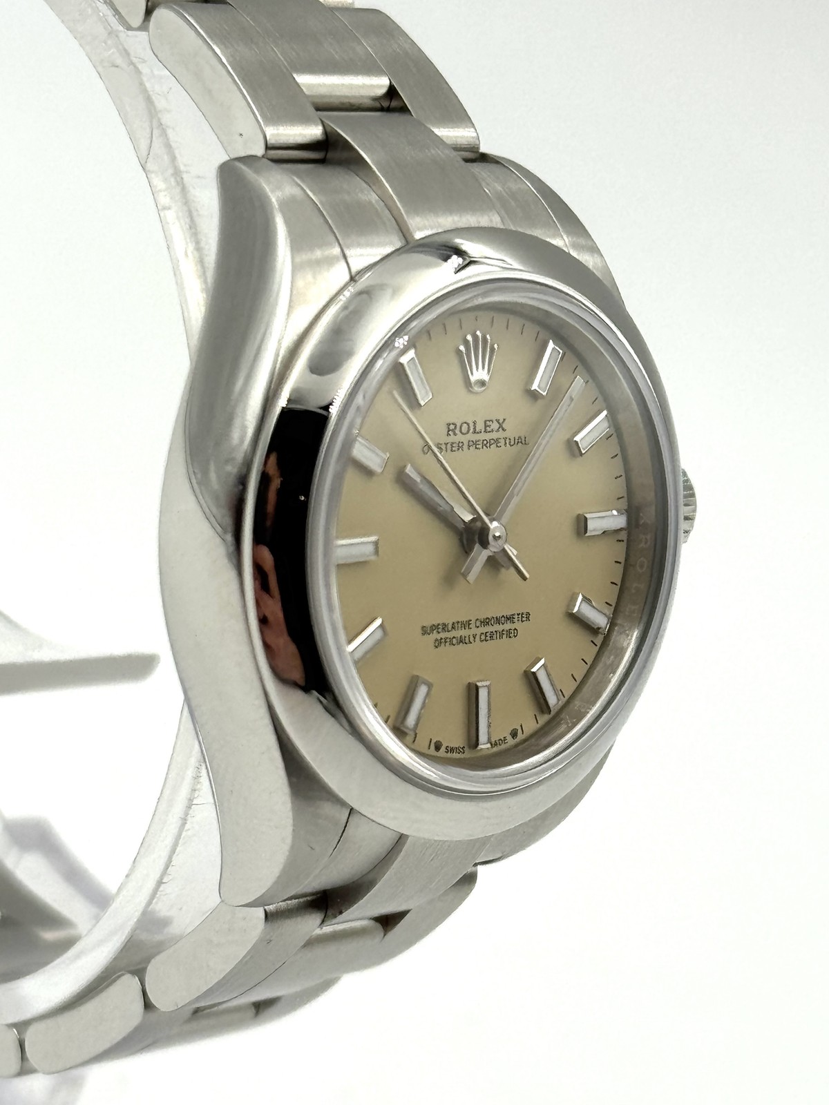 Rolex Oyster Perpetual 28mm Beige Dial 276200 Unworn 2025