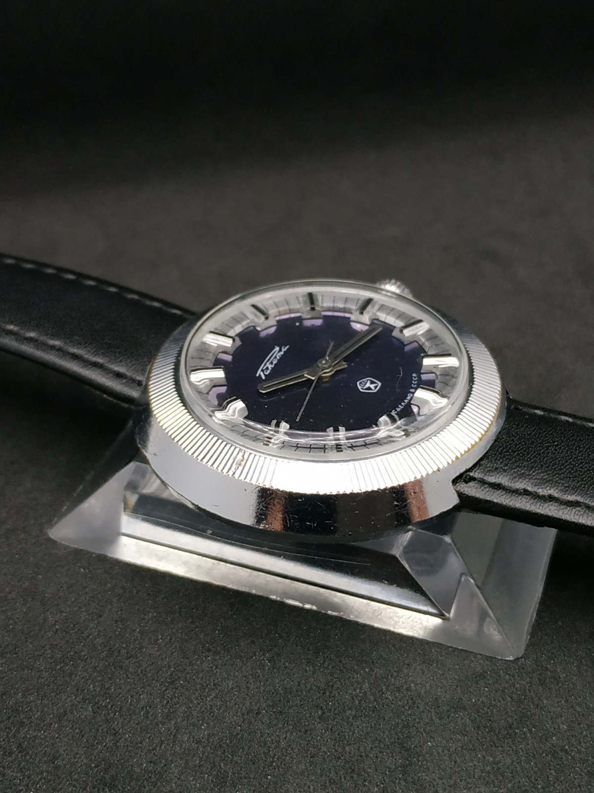 Men’s Dress Vintage USSR Watch Raketa UFO Mechanical 2609.HA Retro Soviet ☭
