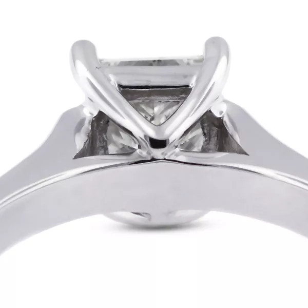 Solitaire Engagement Ring 14K Gold 3.05 Carat Princess Lab-Grown Diamond G VS1