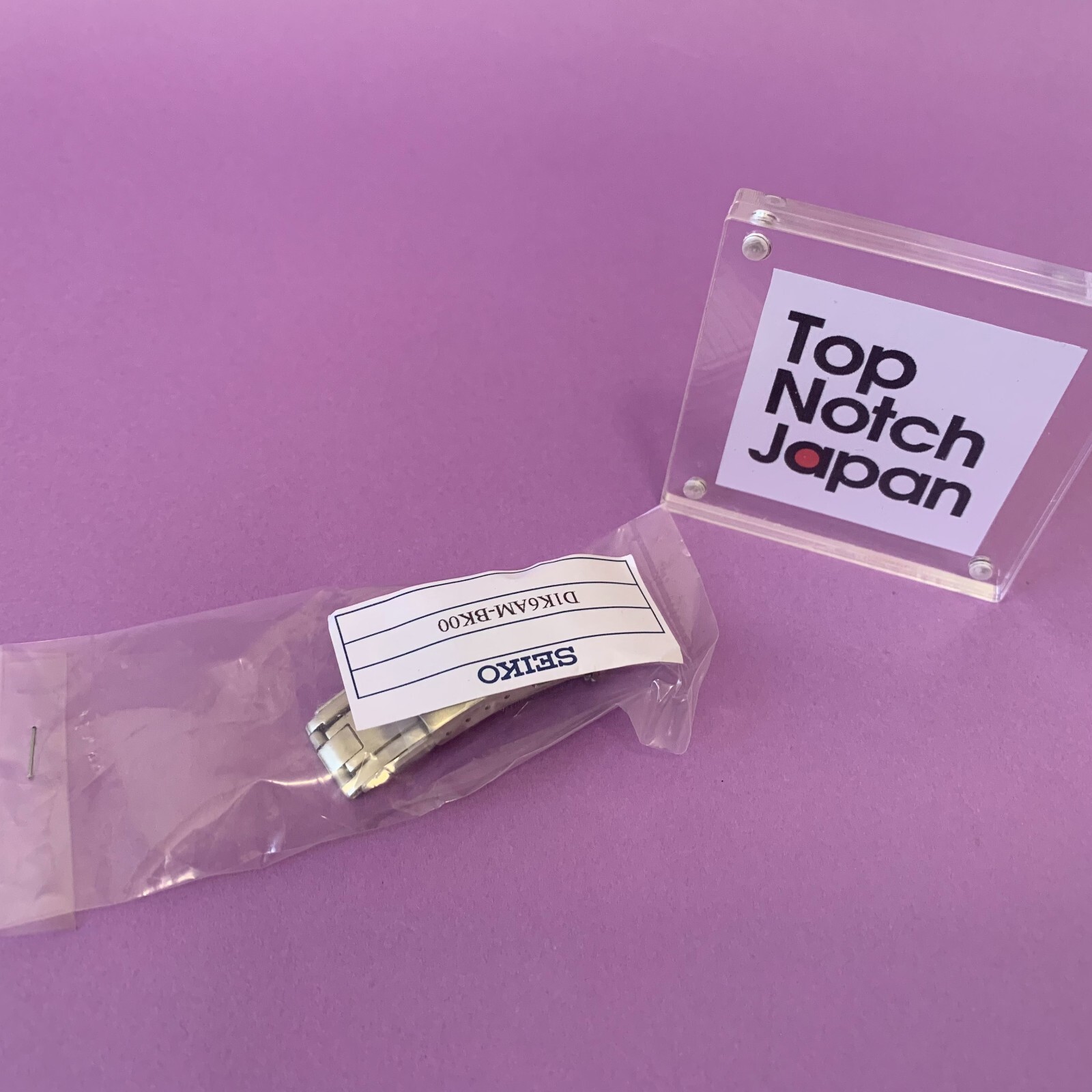 SEIKO Watch Buckle Deployment Clasp 18mm D1K6AM-BK00 for SBDX001 Genuine