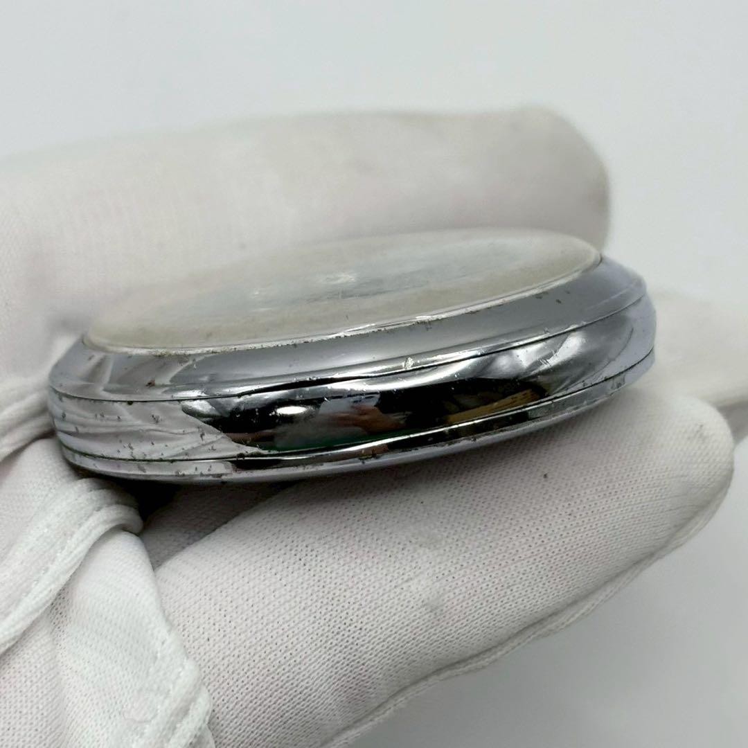 Working vintage Seiko 6310-0020 pocket watch, railway-themed, hand-wound.