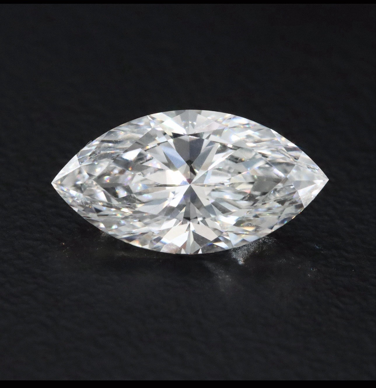 Lab Diamond 1.93 Carat Marquise VVS2 Color E IGI Certified