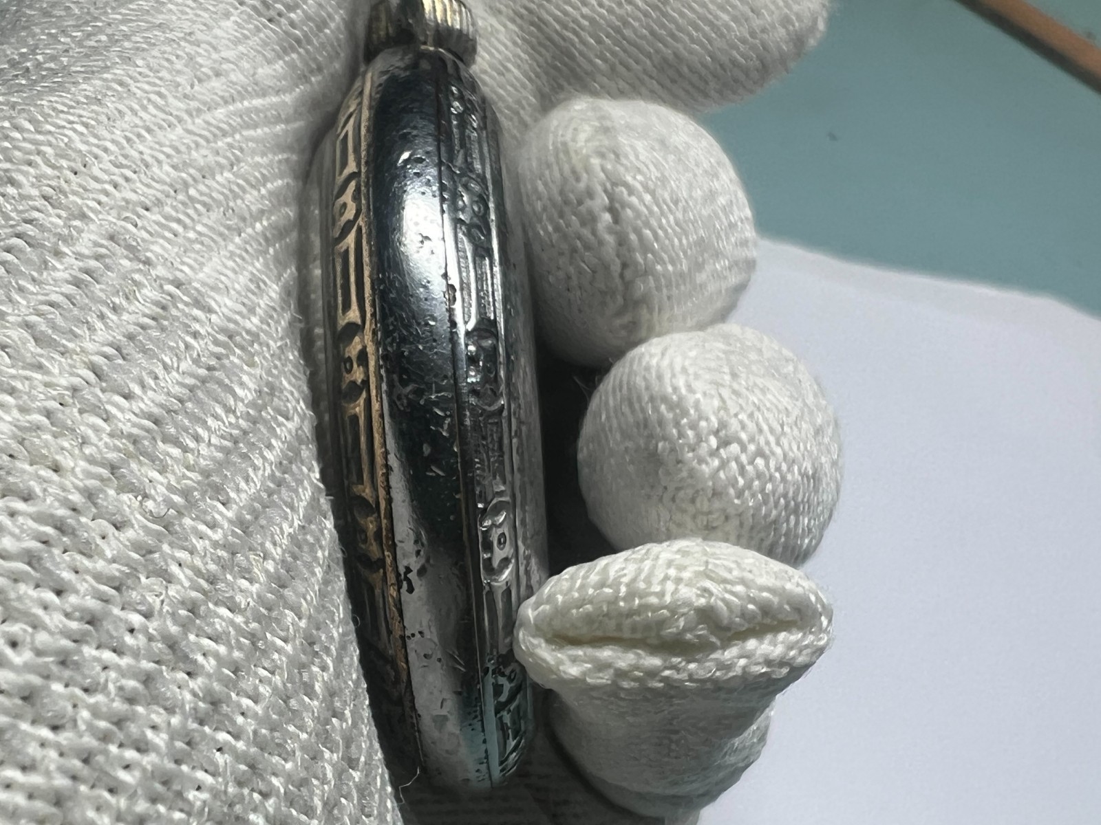 57. Elgin Y 1907 pocket watch 16s 7 J G 291model 7 Class 110 running