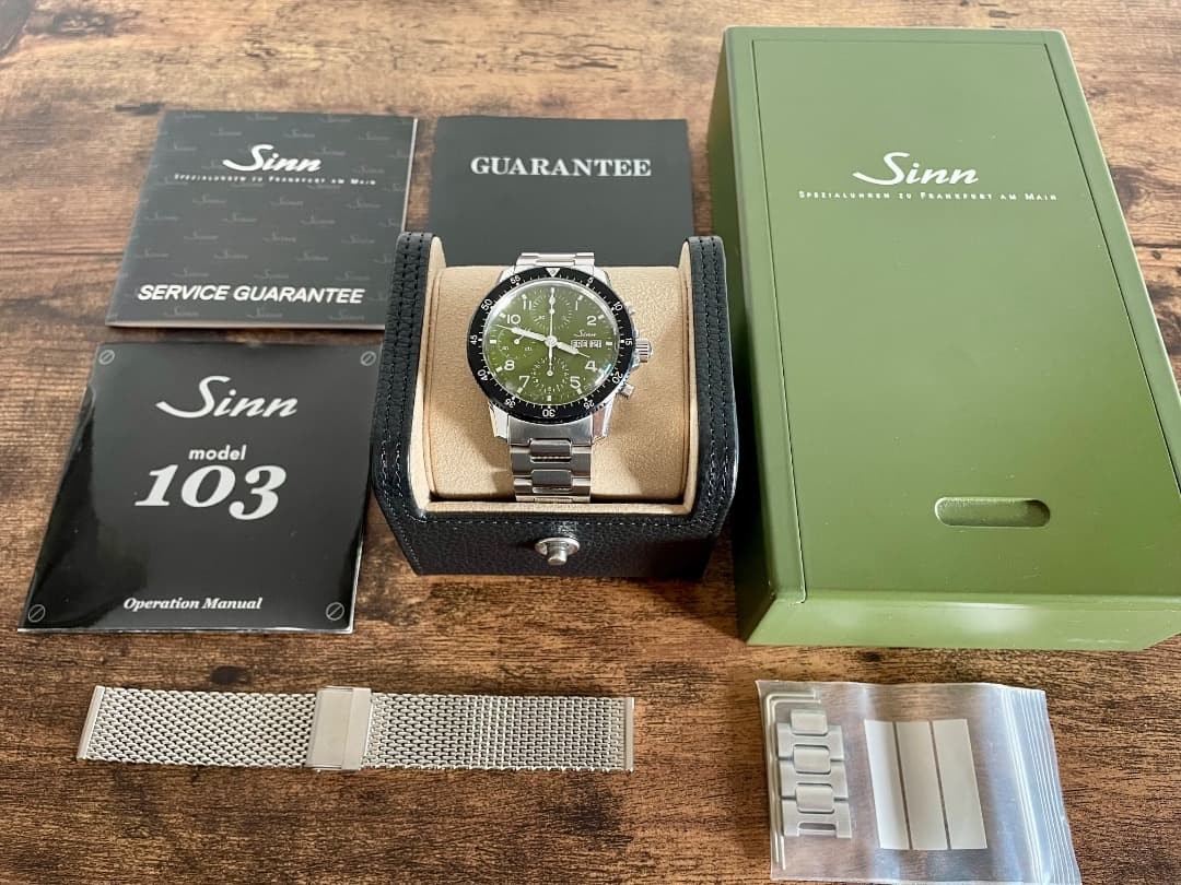 Sinn 103 Green Dial 41mm Limited Edition Men’s Watch