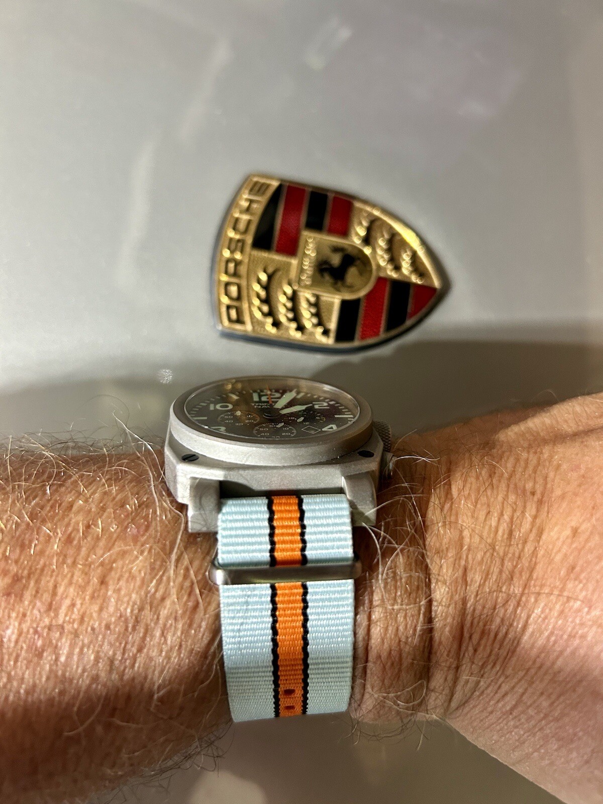 Trintec G Racing Porsche Inspired NAV-01 Chronograph / Stainless / Quartz watch