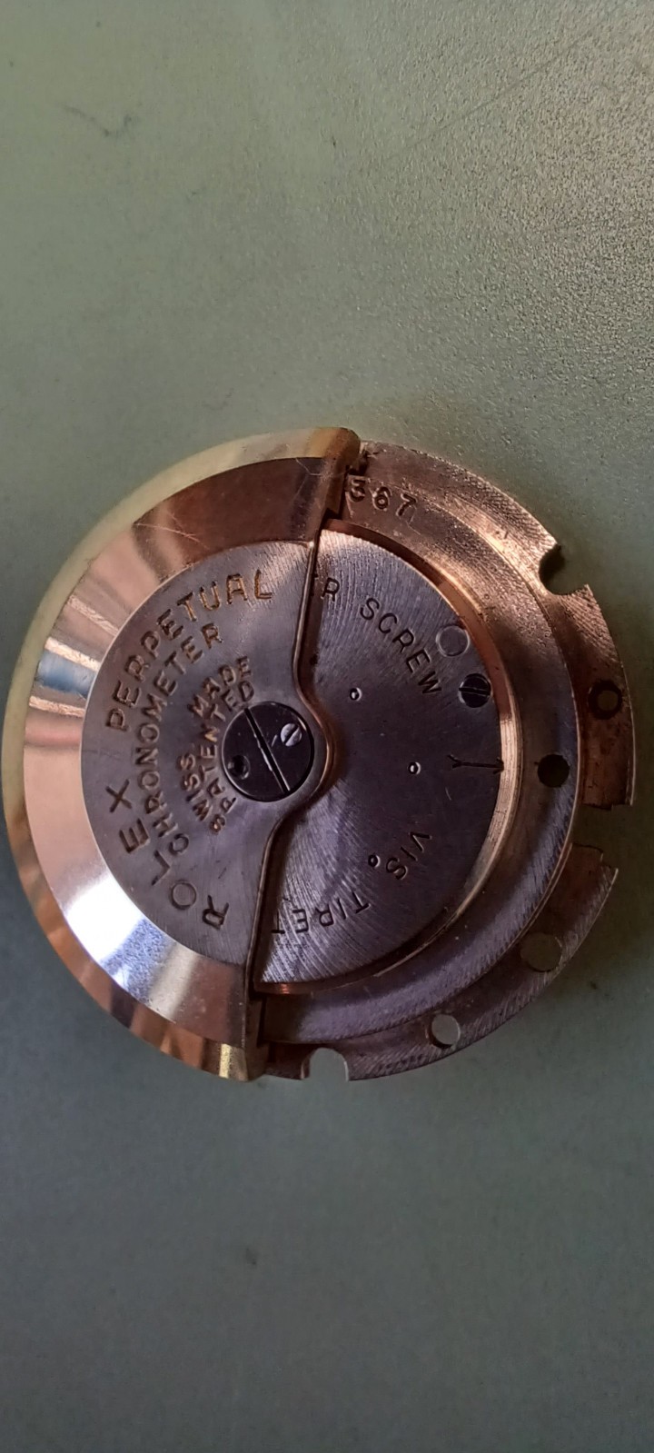 Rolex Perpetual N/A 620 630 Rotor Assembly Automatic Mechanism- Price Reduced !