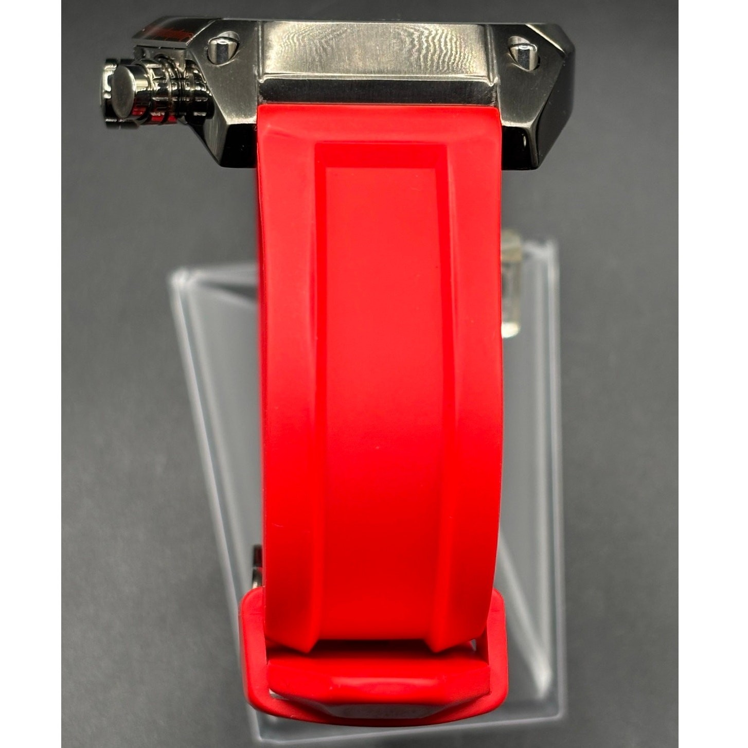 Diesel Overflow DZ4481 Chronograph Red Silicone 55mm Men’s Watch