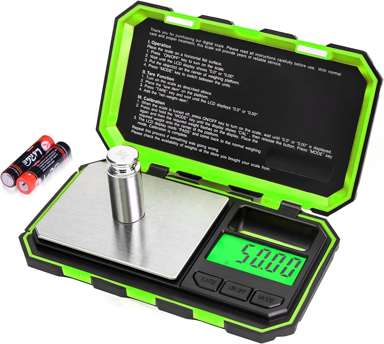 Pocket Gram Scale, 500G X 0.01G Digital Jewelry Scale, 6 Modes Conversion Mini S