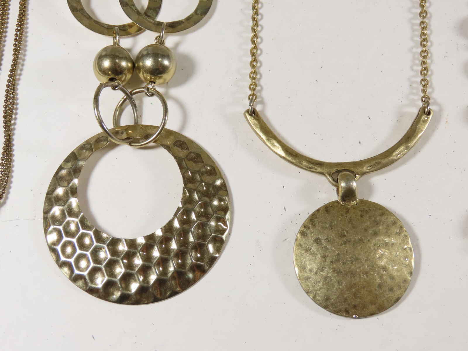 Lia Sophia Avon Necklaces Lot 9-17″ Gold Tone Gorgeous All Signed C5015