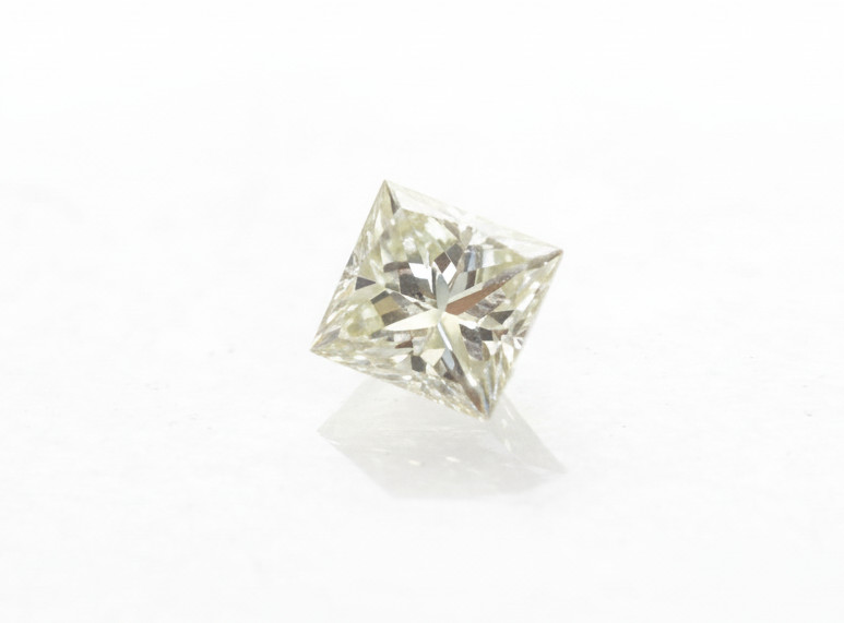 0.02 Carat K VS1 Princess Natural EARTH MINED Loose Diamond For Ring 1.51X1.37mm