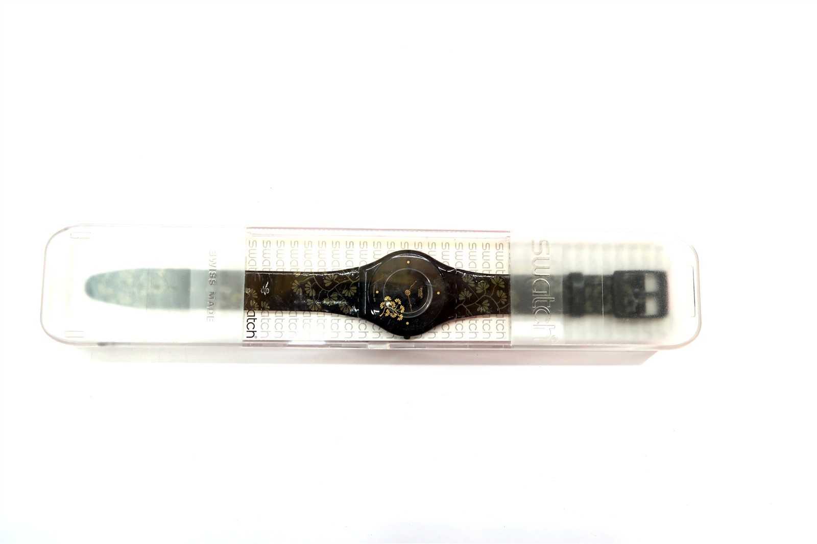 Swatch Skin Watch Ladies SHIMMER BLISS SFB138 w/ Case & Papers 2008 NEW BATTERY