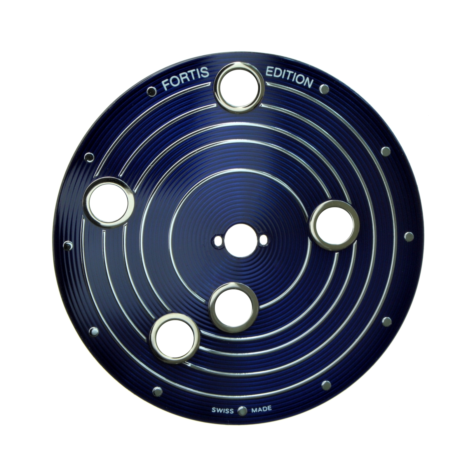 FORTIS dial for B-47 Mysterious Planets 677.20.31, 677.20.35 blue 35.4 mm
