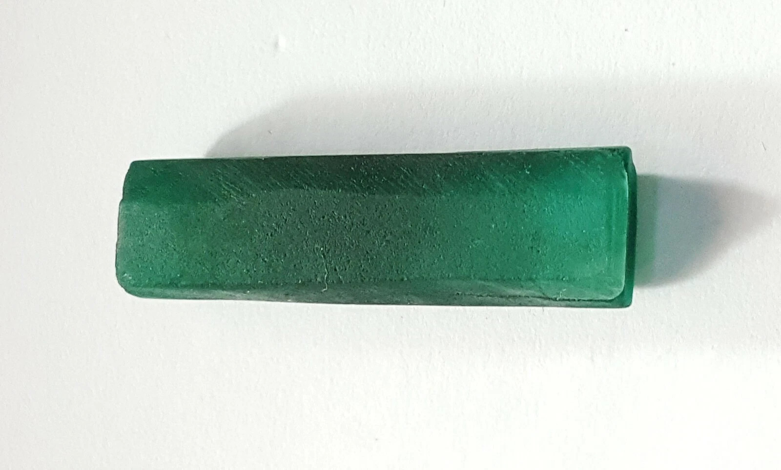 Natural Green Emerald 36.34 Ct Loose Gemstone Pencil Rough Certified A+ Quality