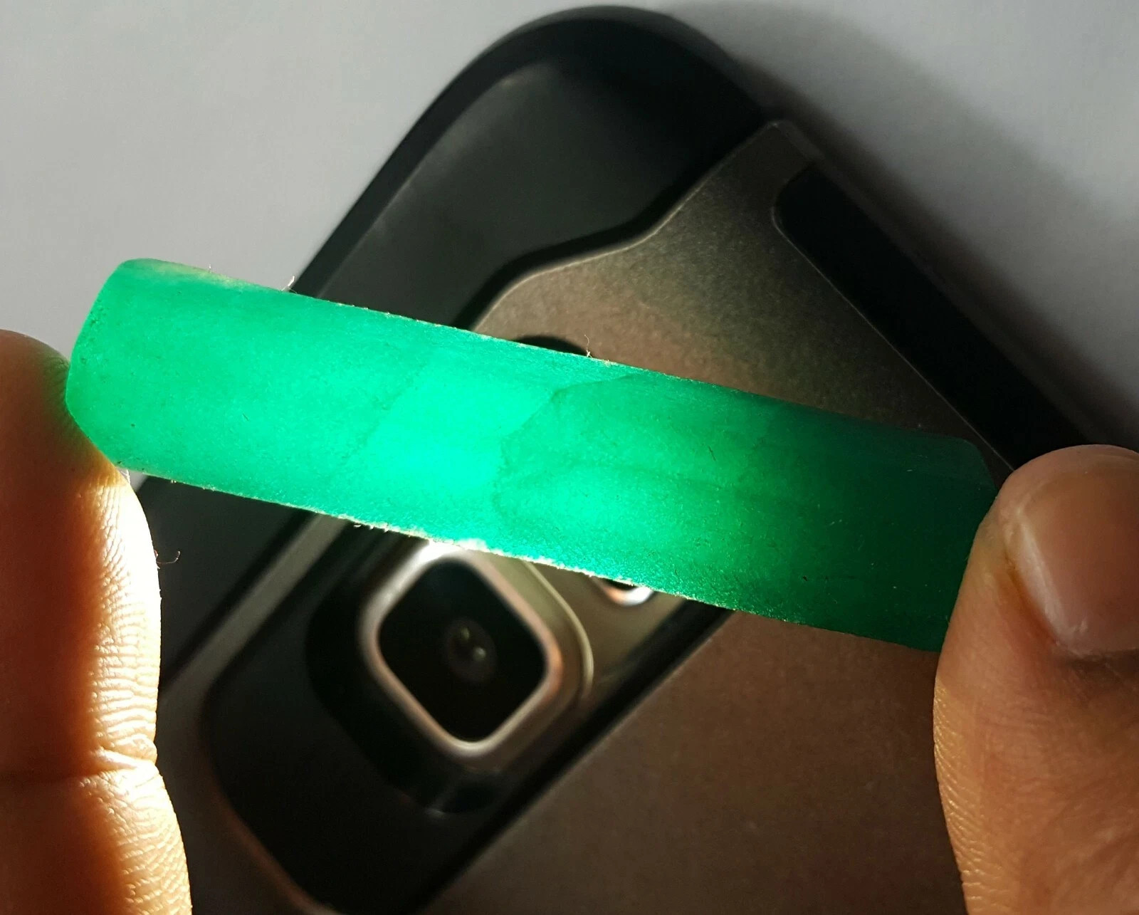 Natural Green Emerald 36.34 Ct Loose Gemstone Pencil Rough Certified A+ Quality