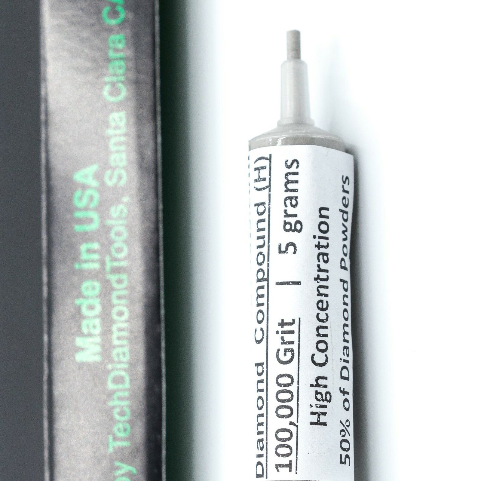 Diamond Polishing Paste 100,000 Grit 0-0.25 Micron (H) 50% Concentration, 5 Gram