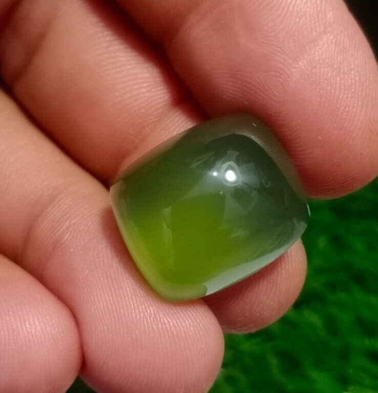 28.00 Carat Natural Loop Clean Serpentine Cabochon Loos Gemstone From Pakistan