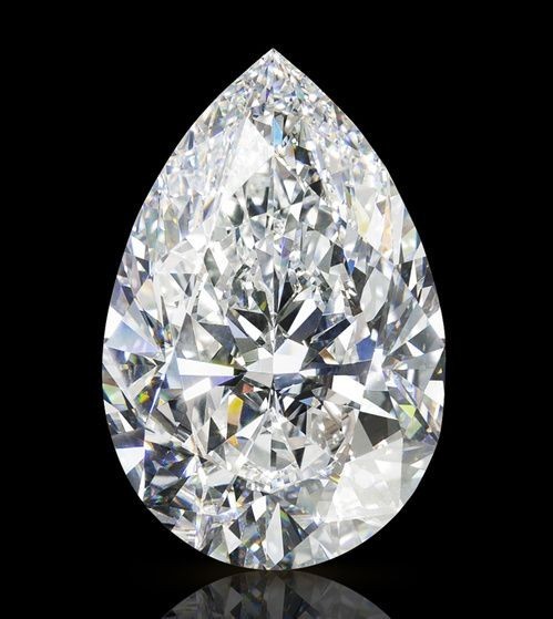 2.00 Ct Pear Cut Moissanite PAIR 7 x 10 MM D Color IF CLARITY Certified