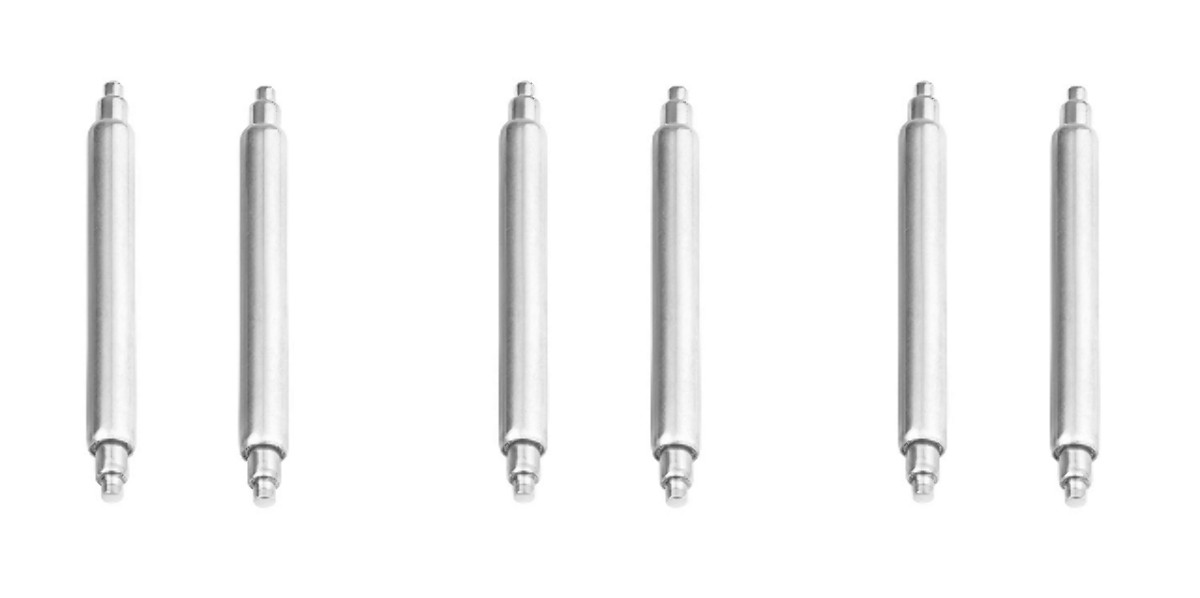 6 – 20MM FAT BOY SPRING BAR 2.5MM FOR SEIKO 6309 7002 SKX007 MONSTER SKX779 D Z2