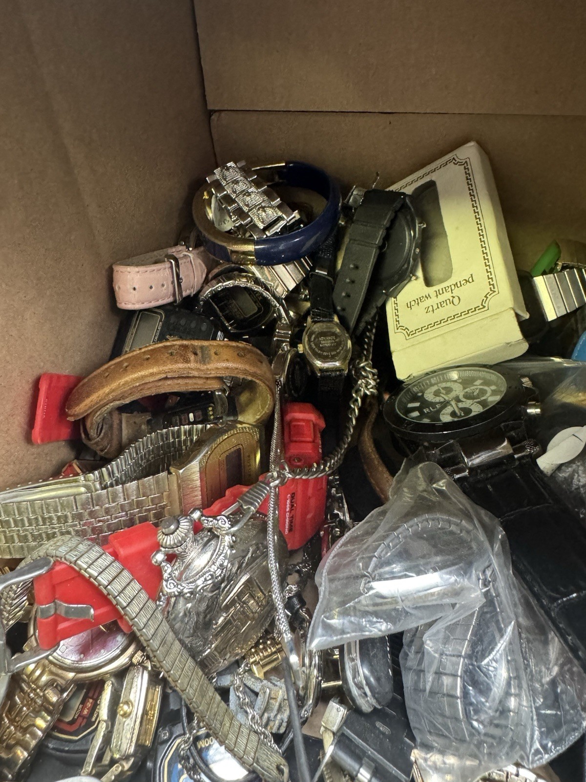 Lot Of 6 Pounds Non Working Project Watches That Need Battery’s Or Other