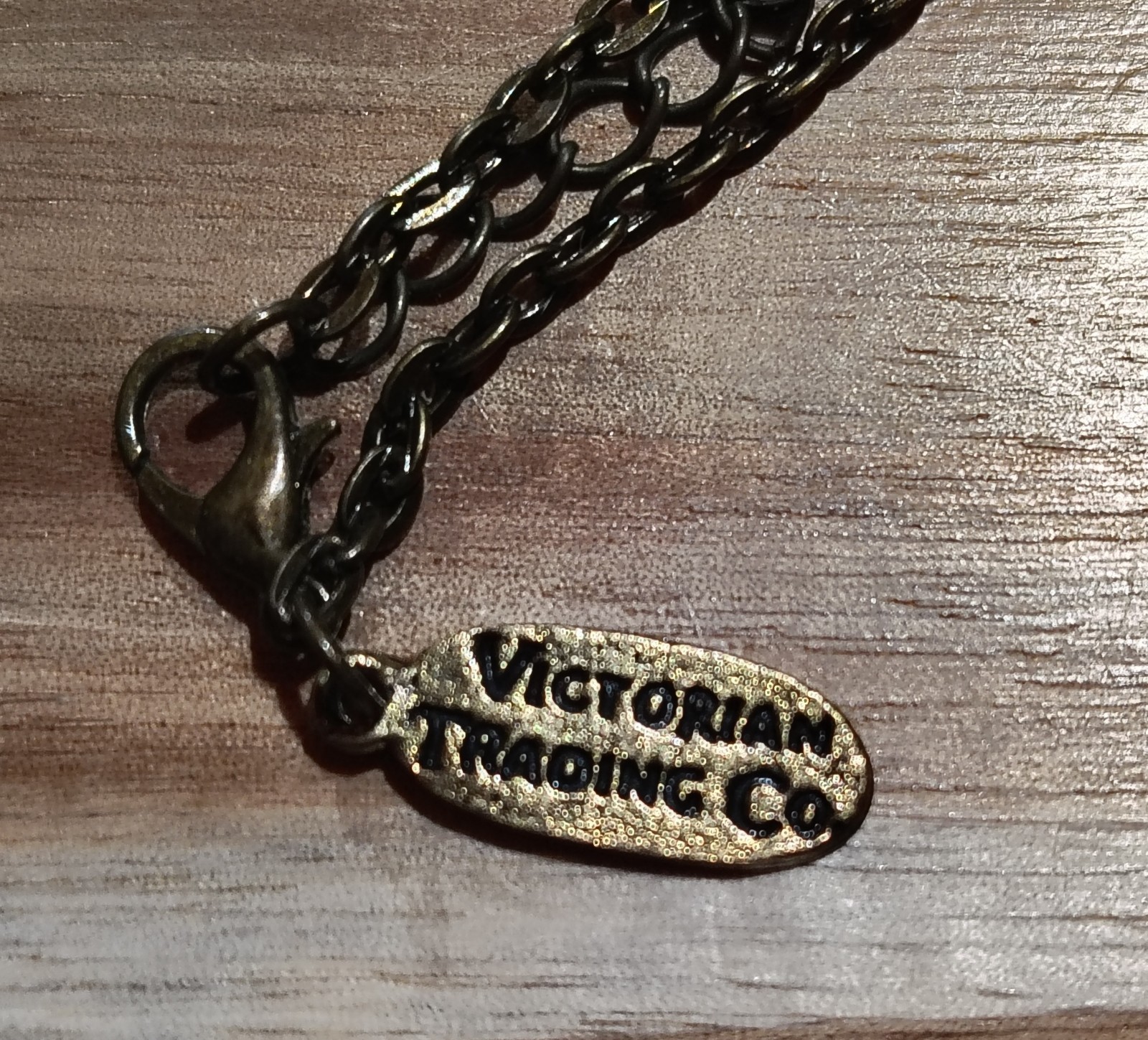 Victoria Trading Company Fairy Door Locket Antiqued Brass Tone With Skeleton Key